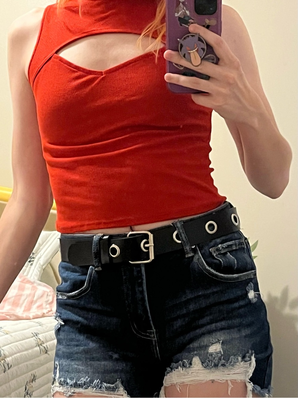 Hearts & Hips cut out tank
